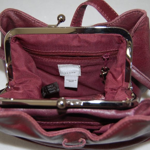 Brand NEW Wilson's Leather Maxima Small Bag with Clasp Closure - Picture 9 of 9